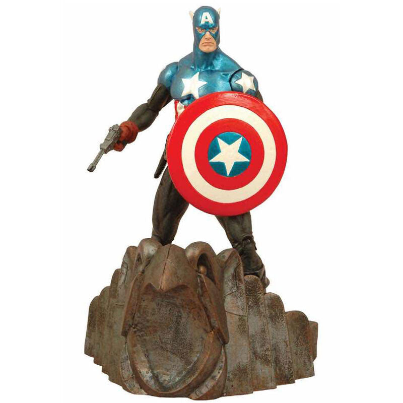 Action Figure Capitan America Marvel Select 18 cm - DIAMOND SELECT - Model Kit