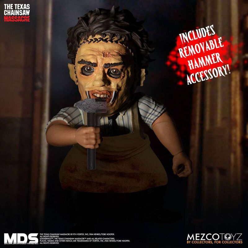 Figura Leatherface La Matanza di Texas MDS 15cm - Mezco Toyz - MEZCO TOYZ - Model Kit