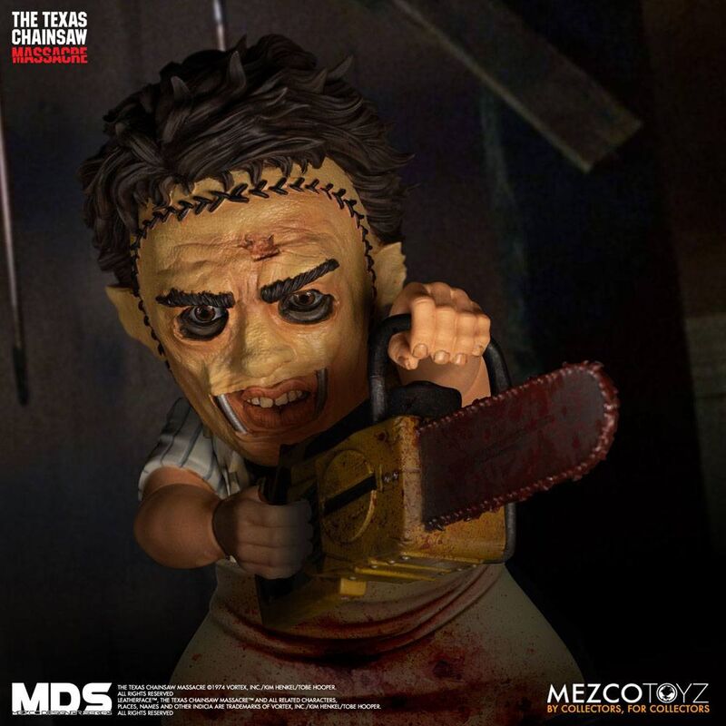 Figura Leatherface La Matanza di Texas MDS 15cm - Mezco Toyz - MEZCO TOYZ - Model Kit