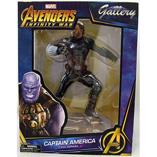 Statua Captain America Avengers: Endgame Diamond Select 23cm - DIAMOND SELECT - Model Kit