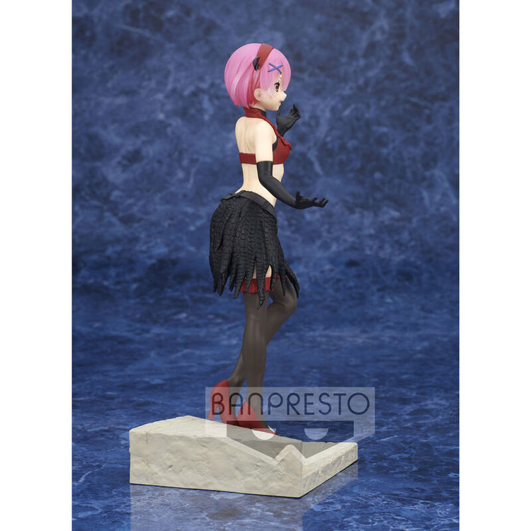Figura Ram Espresto Monster Motions Re:Zero - Statuetta 22cm - BANPRESTO - Model Kit