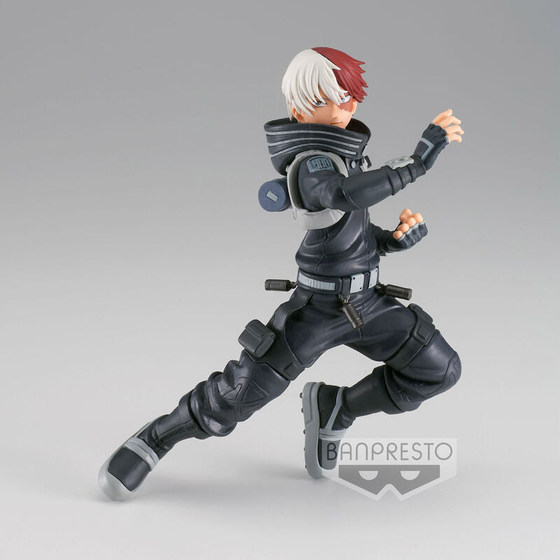 Shoto Todoroki Action Figure - The Amazing Heroes - My Hero Academia - 17cm - BANPRESTO - Model Kit