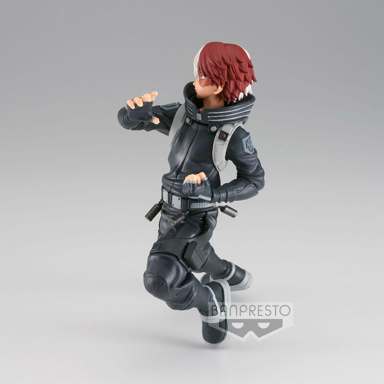 Shoto Todoroki Action Figure - The Amazing Heroes - My Hero Academia - 17cm - BANPRESTO - Model Kit