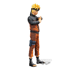 Naruto Shippuden Action Figure: Naruto Uzumaki Grandista Nero 27cm - BANPRESTO - Model Kit