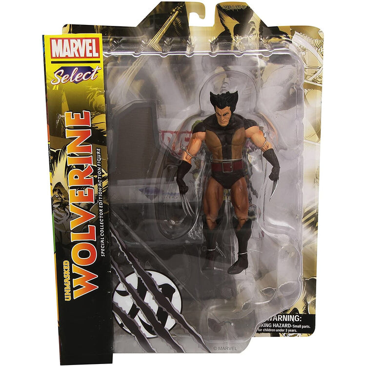 Wolverine Marvel Select: Action Figure 18cm - Diamond Select - DIAMOND SELECT - Model Kit