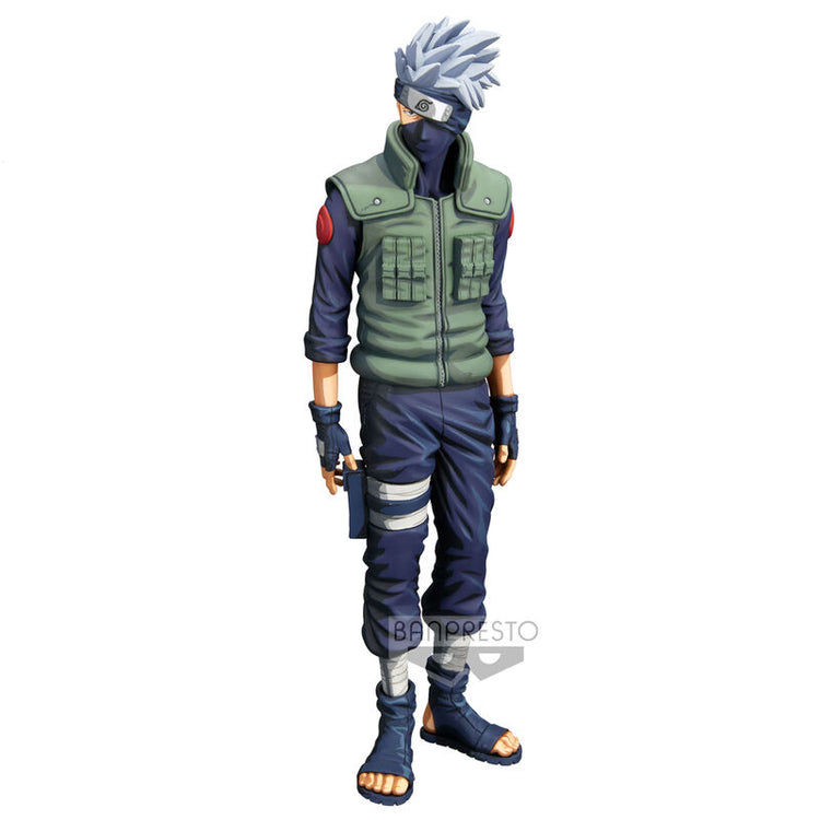 Action Figure Kakashi Hatake - Naruto Shippuden - 29cm - BANPRESTO - Model Kit