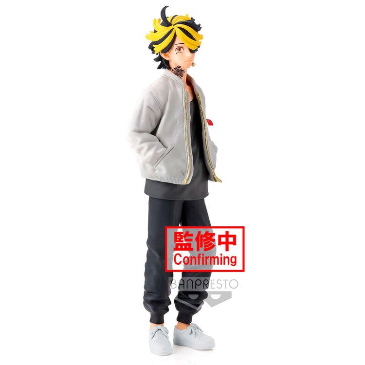 Action Figure Kazutora Hanemiya Tokyo Revengers 17cm - Banpresto - BANPRESTO - Model Kit