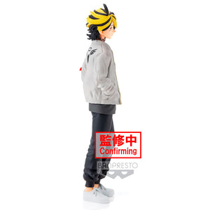Action Figure Kazutora Hanemiya Tokyo Revengers 17cm - Banpresto - BANPRESTO - Model Kit