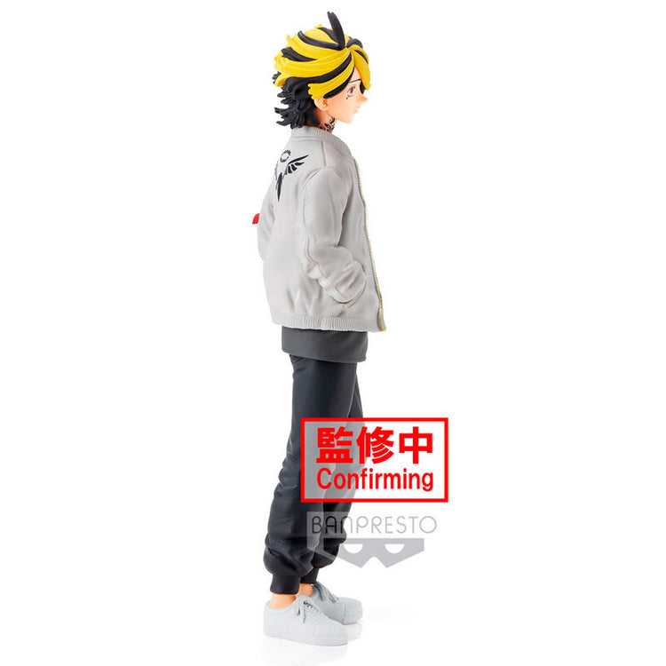Action Figure Kazutora Hanemiya Tokyo Revengers 17cm - Banpresto - BANPRESTO - Model Kit