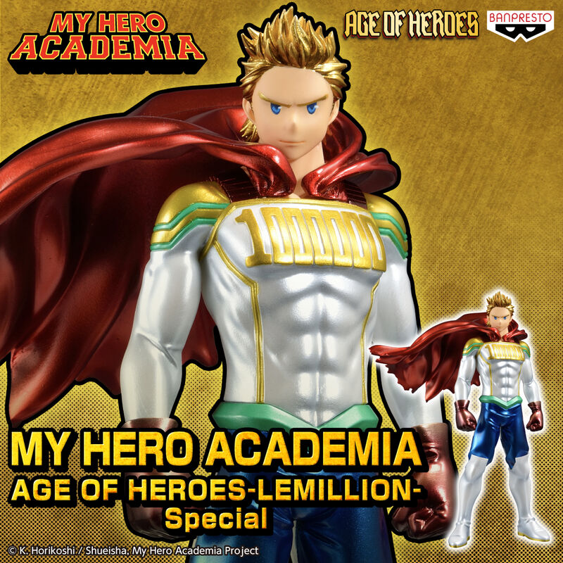 Figura Lemillion - Special Age of Heroes - My Hero Academia - 18cm - BANPRESTO - Model Kit