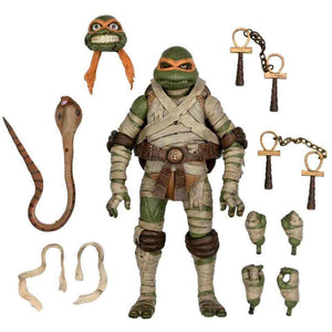 Action Figure Ultimate Michelangelo as the Mummy - Tartarughe Ninja 18cm - NECA - Model Kit