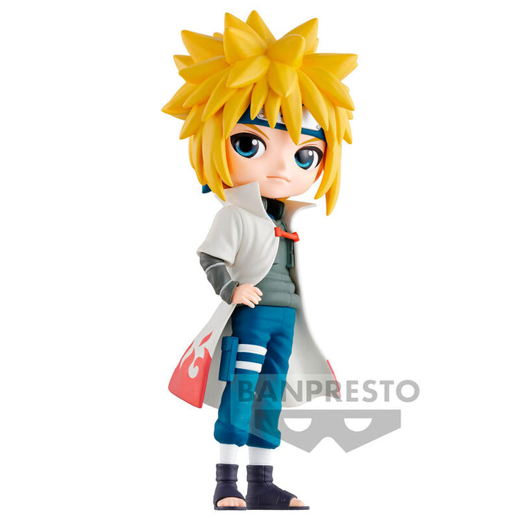 Figura Minato Namikaze Naruto Shippuden Q Posket: L'Eroe di Konoha! - BANPRESTO - Model Kit