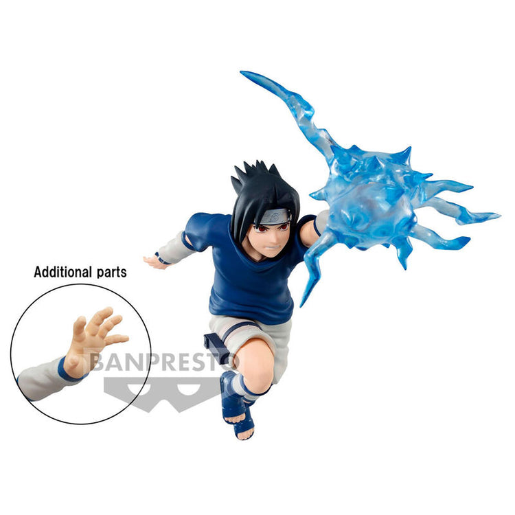Action Figure Sasuke Uchiha Effectreme Naruto - 12cm - BANPRESTO - Model Kit