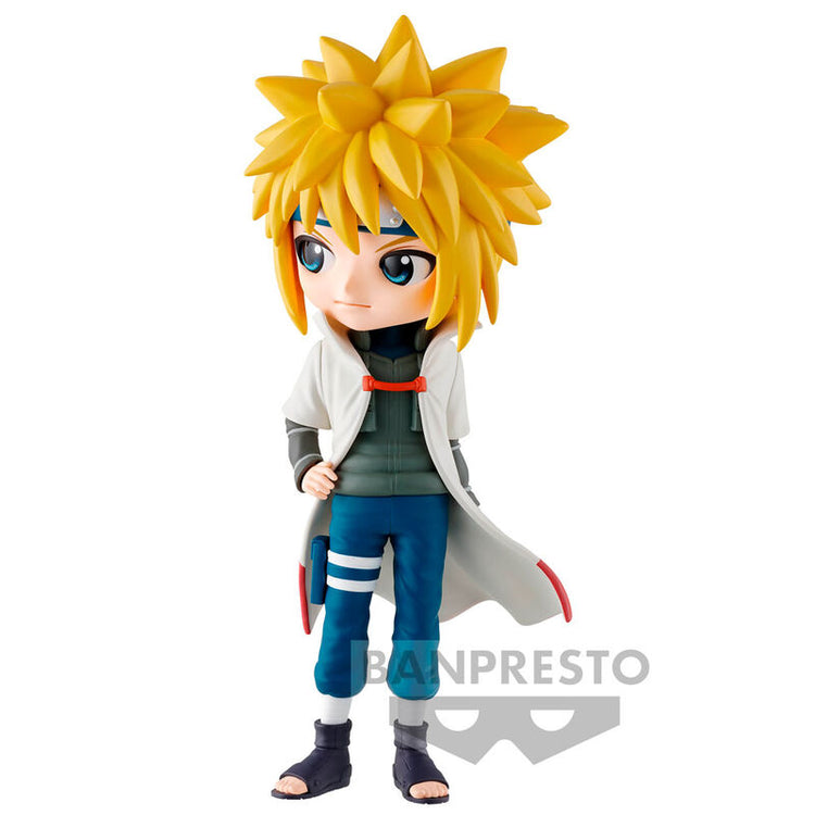 Figura Minato Namikaze Naruto Shippuden Q Posket: L'Eroe di Konoha! - BANPRESTO - Model Kit