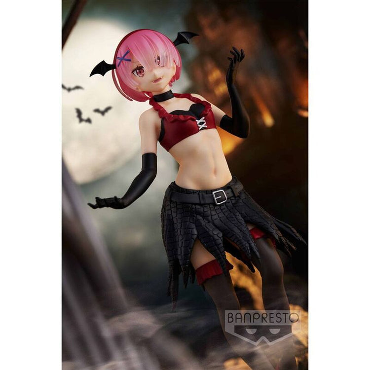 Figura Ram Espresto Monster Motions Re:Zero - Statuetta 22cm - BANPRESTO - Model Kit