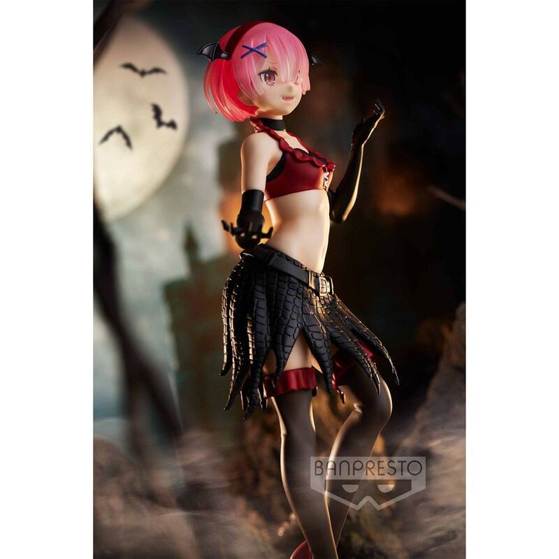 Figura Ram Espresto Monster Motions Re:Zero - Statuetta 22cm - BANPRESTO - Model Kit