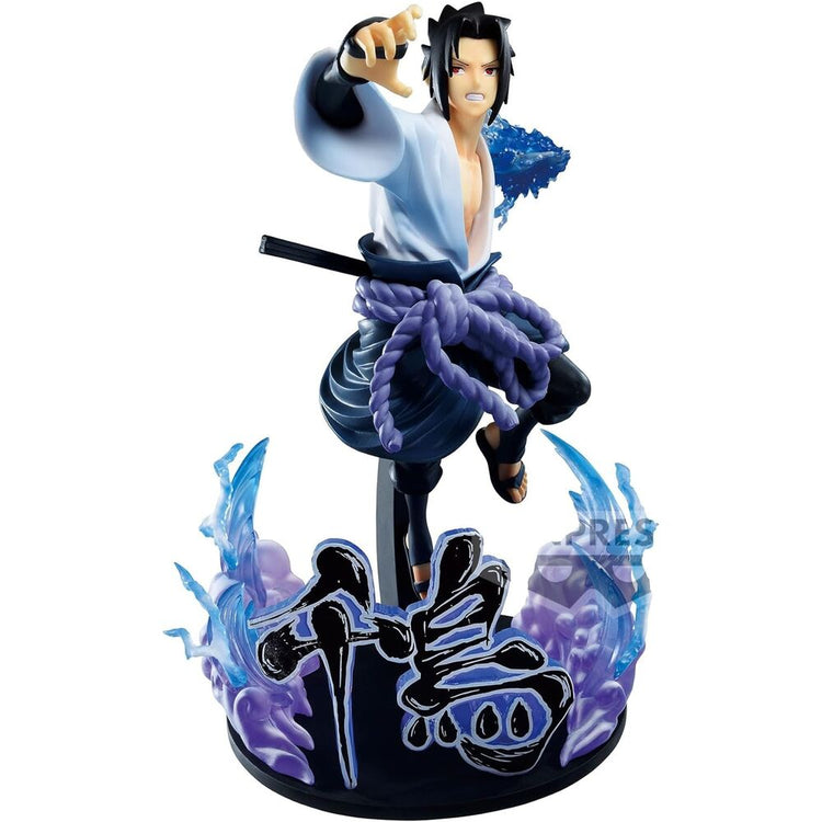 Figura Sasuke Uchiha Vibration Stars: Naruto Shippuden - 20cm - BANPRESTO - Model Kit