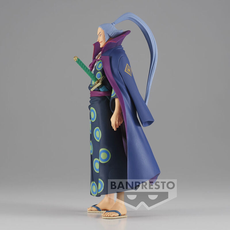 Action Figure Denjiro The Grandline Men - One Piece - 17cm - BANPRESTO - Model Kit
