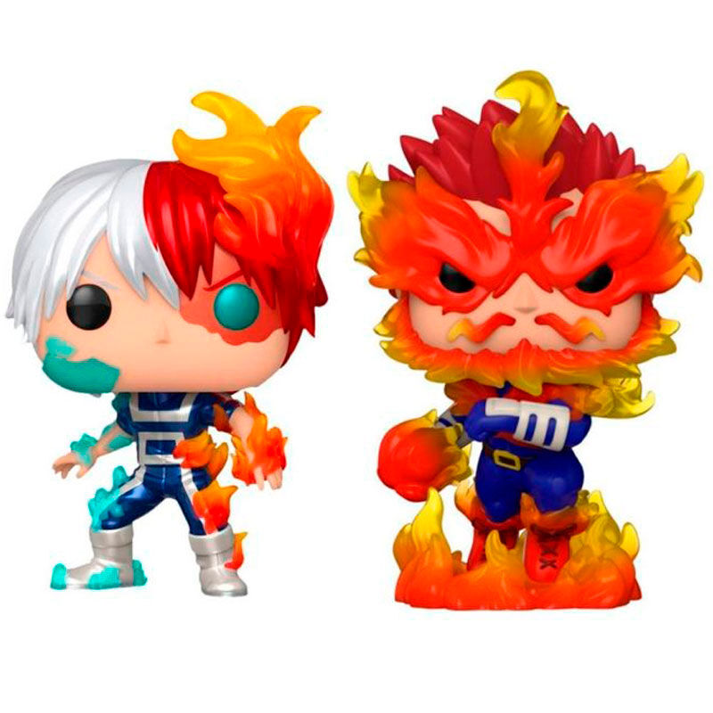 Funko POP! My Hero Academia: Shoto Todoroki & Endeavor - Blister Esclusivo - FUNKO - Model Kit