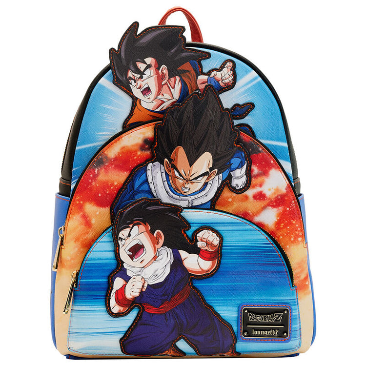 Zaino Trio Dragon Ball Z Loungefly: Stile e Potere! - LOUNGEFLY - Model Kit