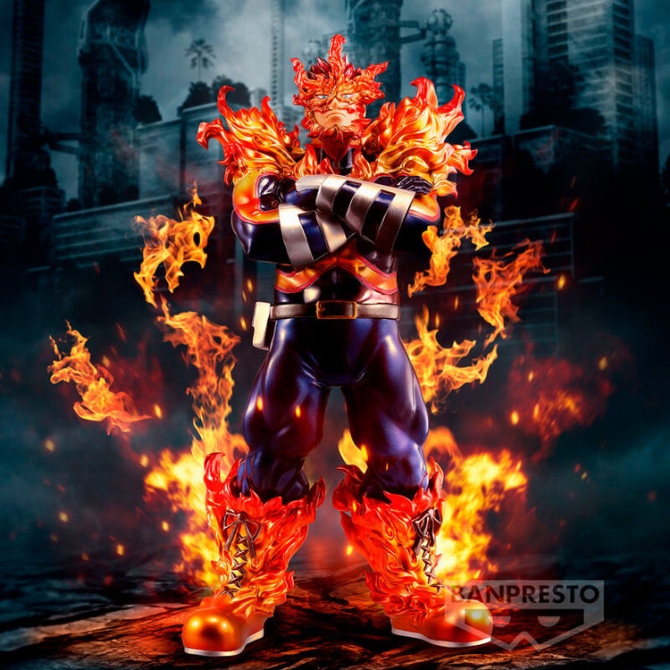 Action Figure Endeavor - Special Age of Heroes | My Hero Academia - 19cm - BANPRESTO - Model Kit