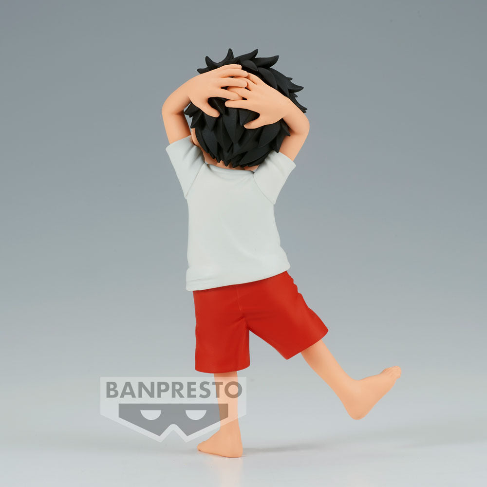 Monkey D. Luffy Children - Action Figure 12cm - The Grandline Series Film Red - BANPRESTO - Model Kit