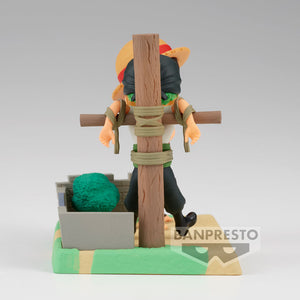 Action Figure One Piece: Monkey D. Luffy & Roronoa Zoro - 7cm - BANPRESTO - Model Kit