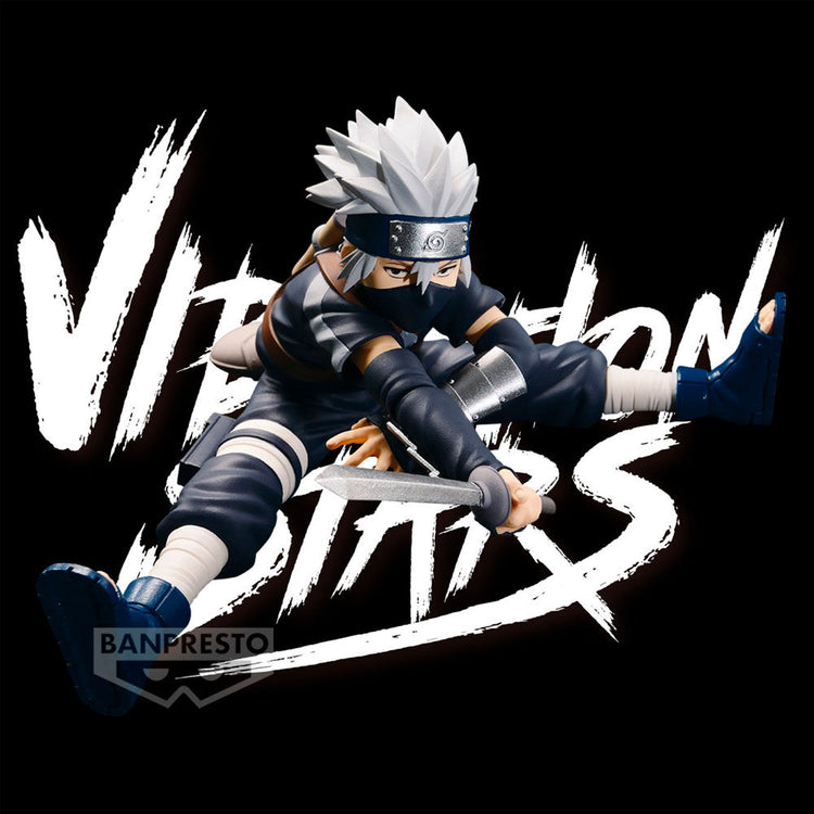 Kakashi Hatake II - Action Figure Naruto Shippuden Vibrations Stars 8cm - BANPRESTO - Model Kit