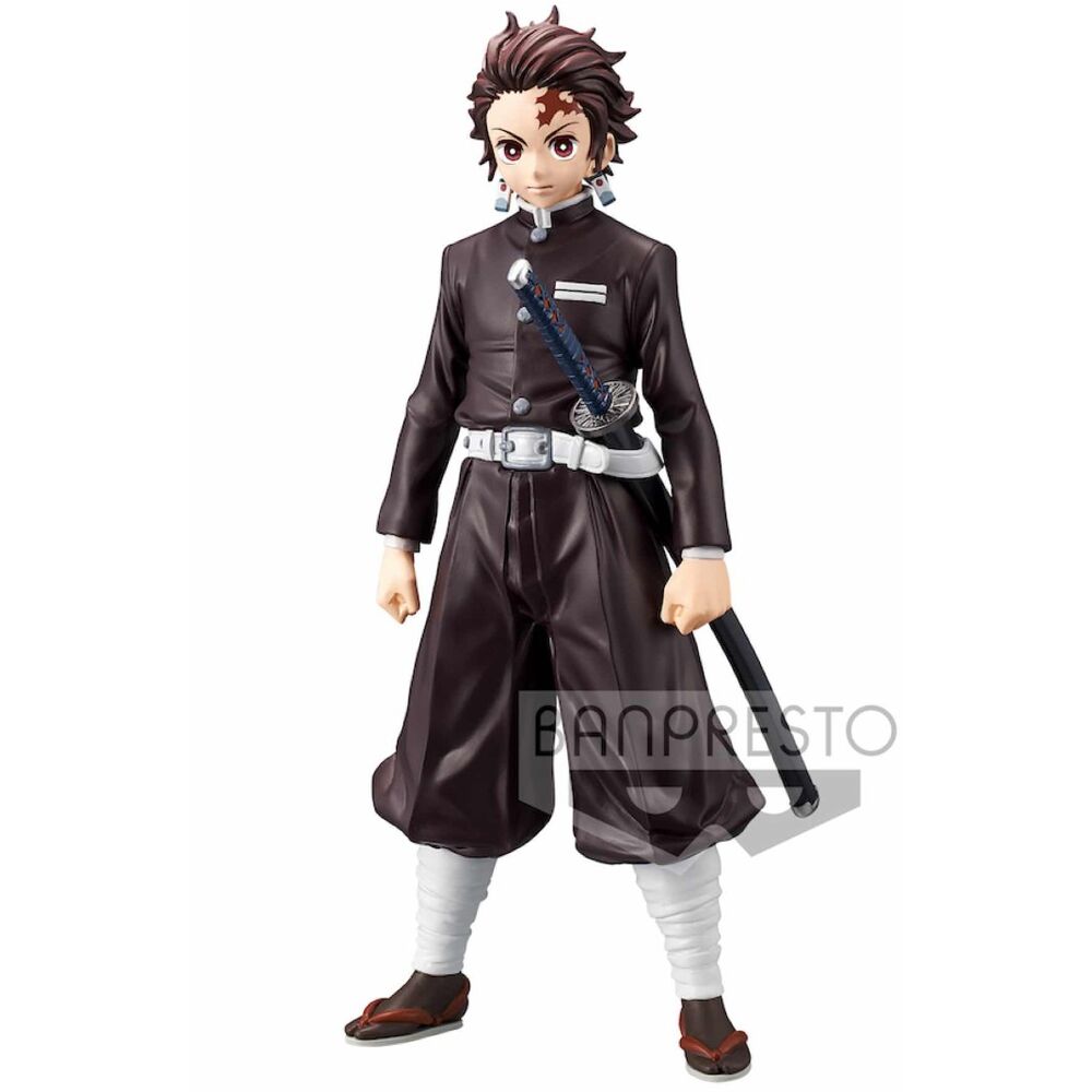 Action Figure Tanjiro Kamado - Kimetsu no Yaiba (Demon Slayer) 16cm - BANPRESTO - Model Kit