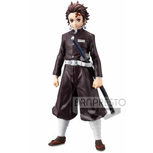 Action Figure Tanjiro Kamado - Kimetsu no Yaiba (Demon Slayer) 16cm - BANPRESTO - Model Kit