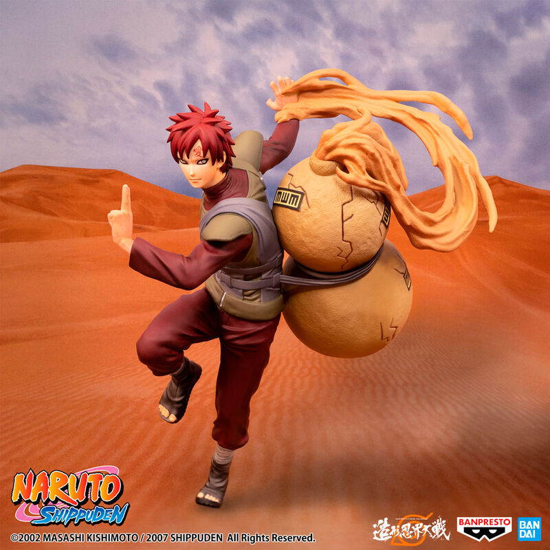 Naruto Shippuden - Statuetta Naruto Gara Banpresto F Colosseum 12cm - BANPRESTO - Model Kit