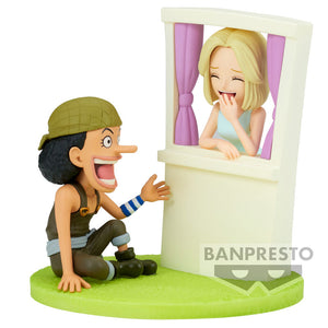 Usopp & Kaya - Statuetta Log Stories One Piece 7cm - Banpresto - BANPRESTO - Model Kit