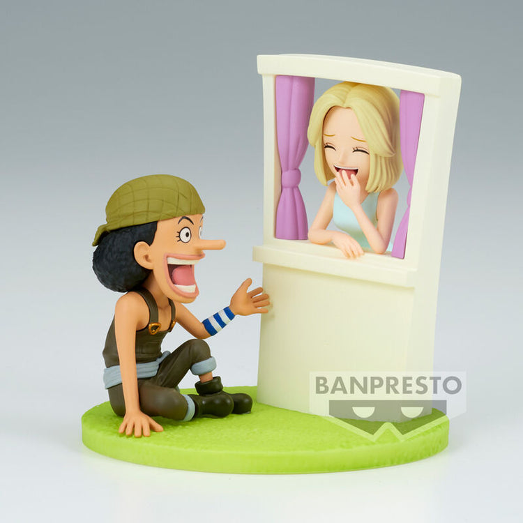 Usopp & Kaya - Statuetta Log Stories One Piece 7cm - Banpresto - BANPRESTO - Model Kit