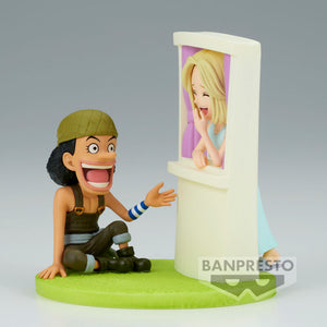 Usopp & Kaya - Statuetta Log Stories One Piece 7cm - Banpresto - BANPRESTO - Model Kit