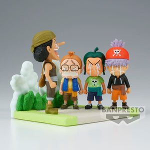 Action Figure Usopp - Pirates Log Stories - One Piece - 7cm - BANPRESTO - Model Kit