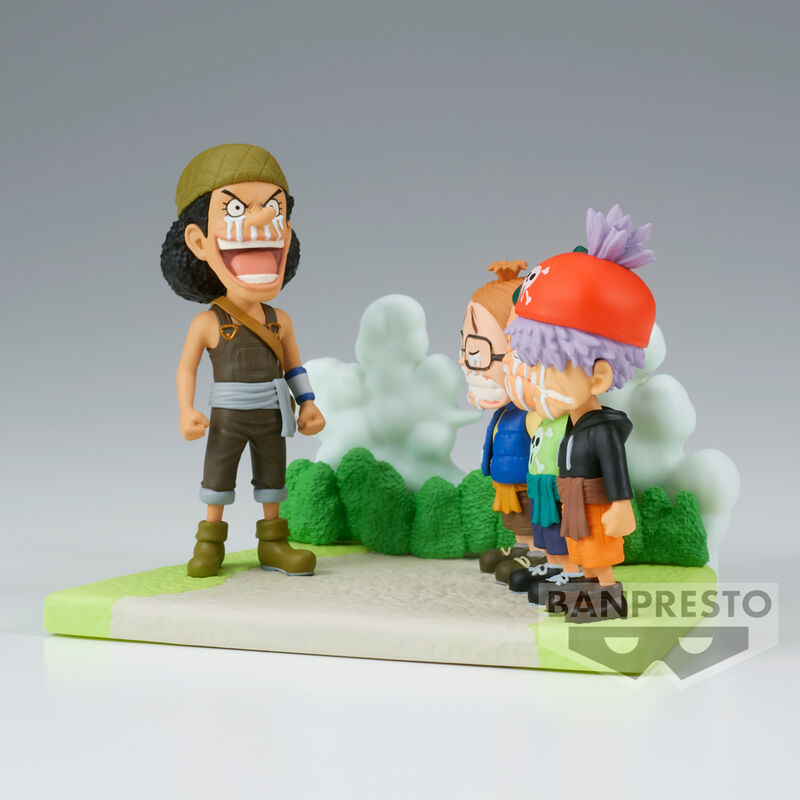 Action Figure Usopp - Pirates Log Stories - One Piece - 7cm - BANPRESTO - Model Kit