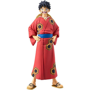 Monkey D. Luffy - Figura Wanokuni Yukata 16cm - The Grandline Series - BANPRESTO - Model Kit
