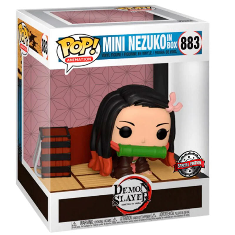 Funko POP! Deluxe: Nezuko Kamado Mini - Demon Slayer - FUNKO - Model Kit
