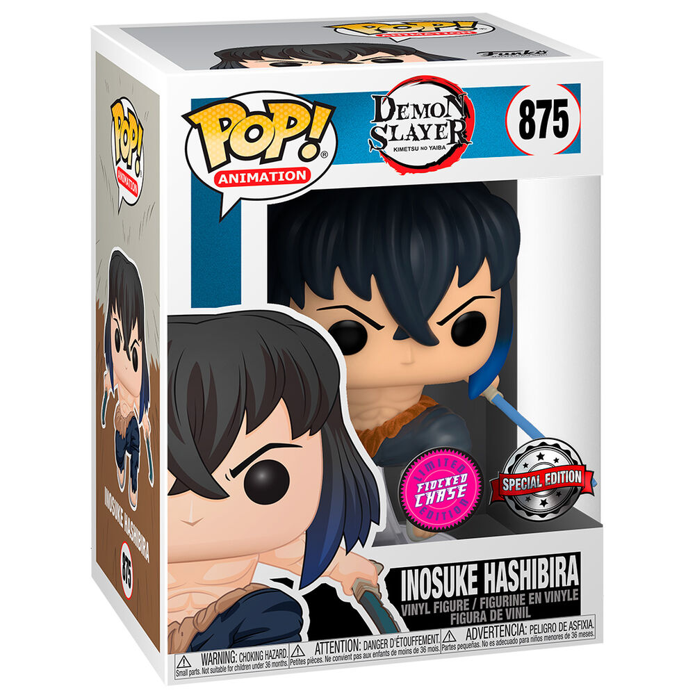 Funko POP! Demon Slayer: Kimetsu no Yaiba - Inosuke Hashibira (Exclusive Chase) - FUNKO - Model Kit