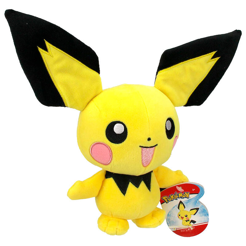 Peluche Pichu Pokémon 20cm - Morbido e Adorabile! - JAZWARES - Model Kit