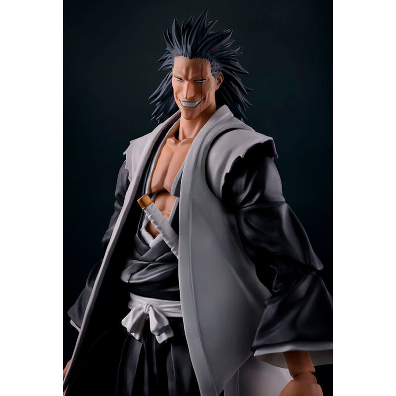 S.H. Figuarts Kenpachi Zaraki - Bleach: Thousand-Year Blood War - Action Figure 17cm - TAMASHII NATIONS - Model Kit