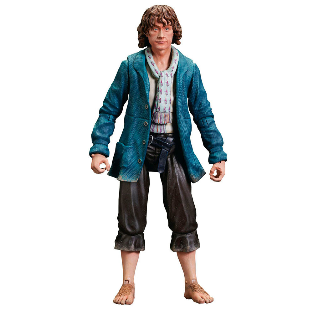 Figura Pippin Deluxe - Il Signore degli Anelli - 10cm - DIAMOND SELECT - Model Kit
