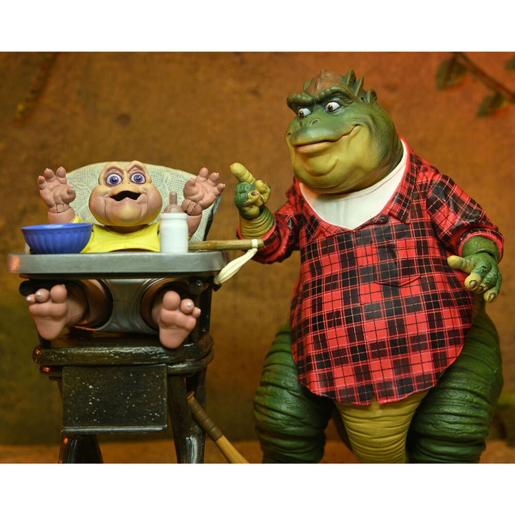 Action Figure Ultimate Earl Sinclair Dinosaurs 18cm NECA - NECA - Model Kit