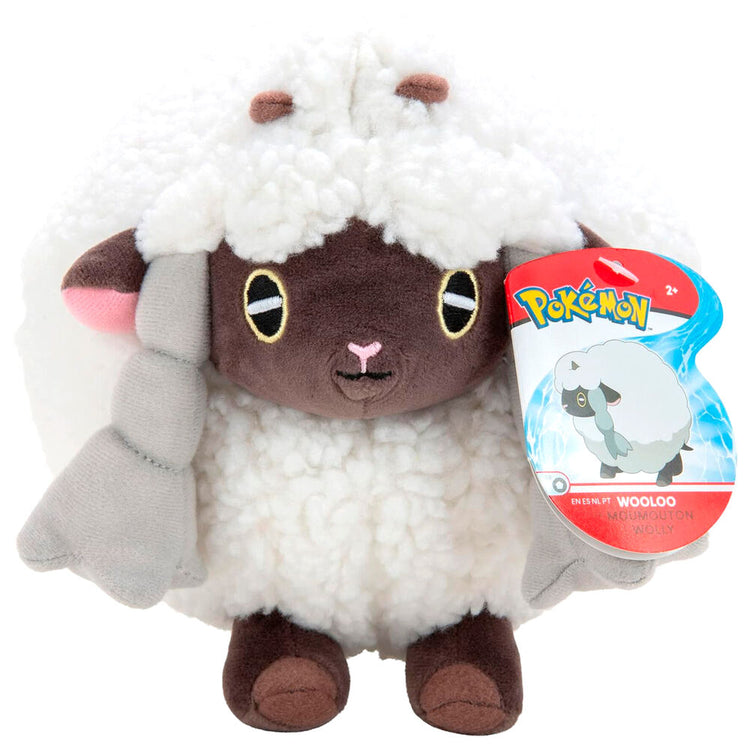 Peluche Wooloo Pokémon 20 cm - Morbido e Coccoloso! - JAZWARES - Model Kit