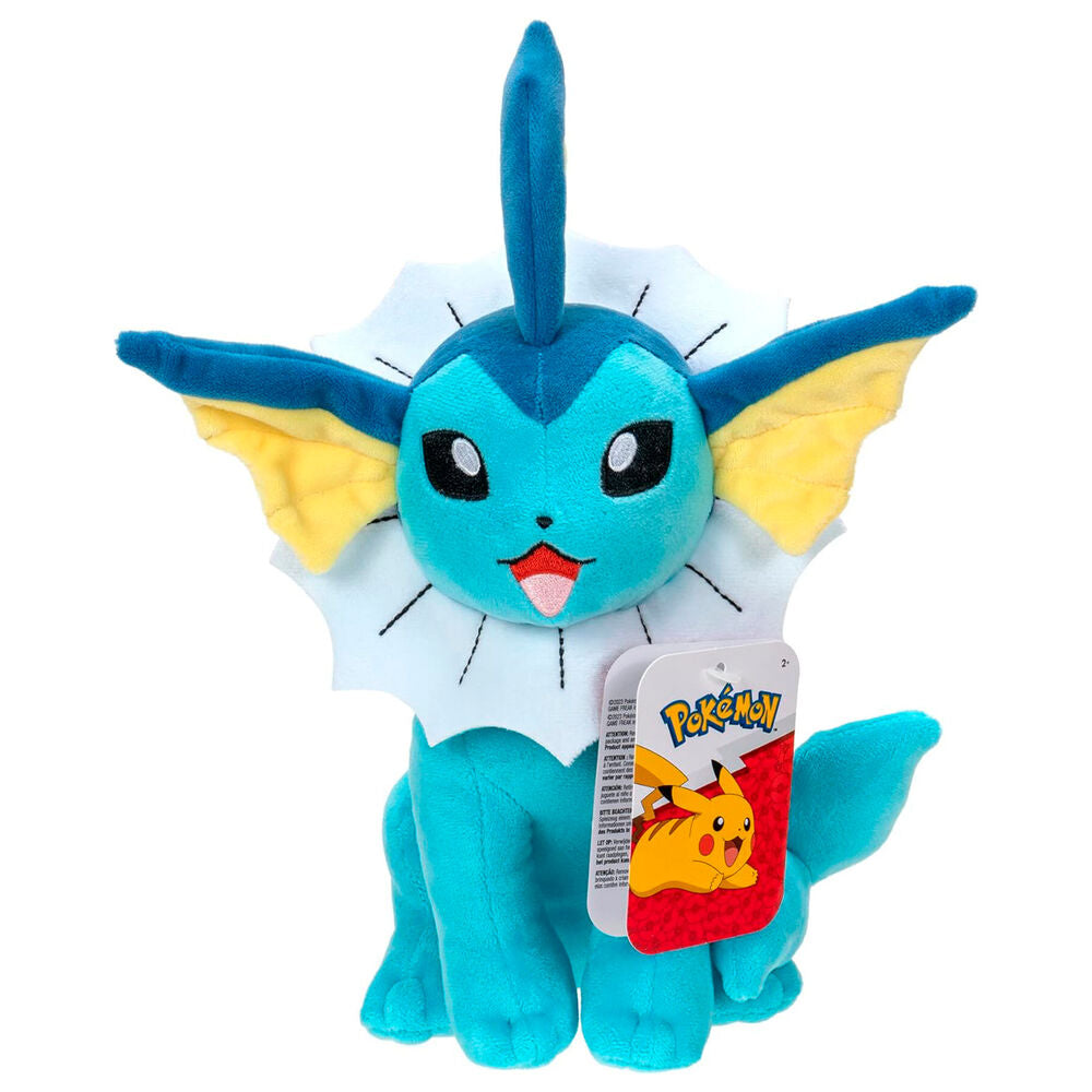 Peluche Vaporeon Pokémon 20 cm - Morbidezza e Dolcezza! - JAZWARES - Model Kit