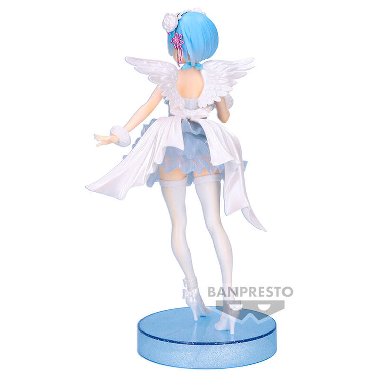 Figura Rem Clear & Dressy Re:Zero - Action Figure 22cm - BANPRESTO - Model Kit