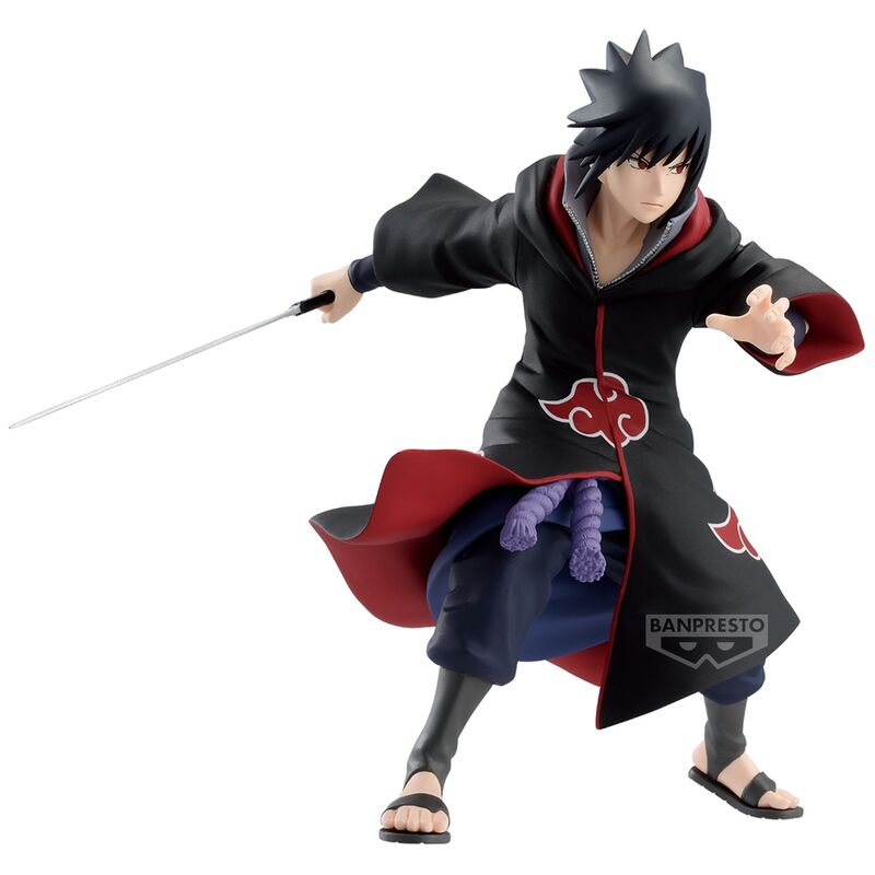 Figura Sasuke Uchiha Vibration Stars Naruto Shippuden 15cm - BANPRESTO - Model Kit