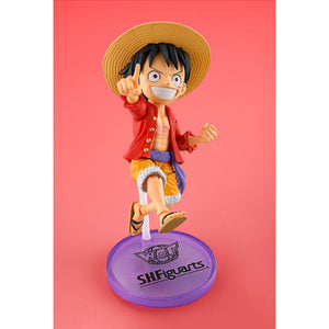 S.H. Figuarts Monkey D. Luffy World Collectable - Action Figure One Piece - TAMASHII NATIONS - Model Kit