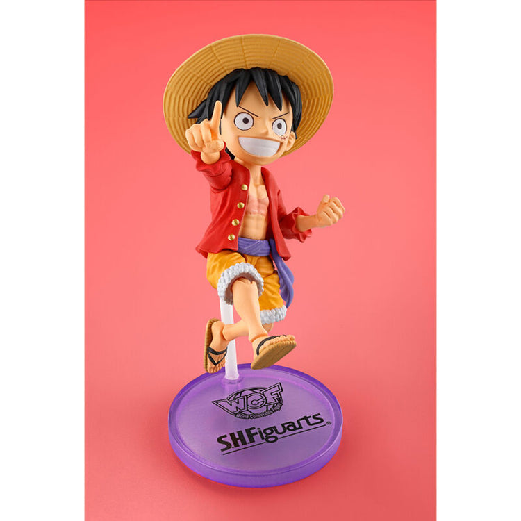 S.H. Figuarts Monkey D. Luffy World Collectable - Action Figure One Piece - TAMASHII NATIONS - Model Kit