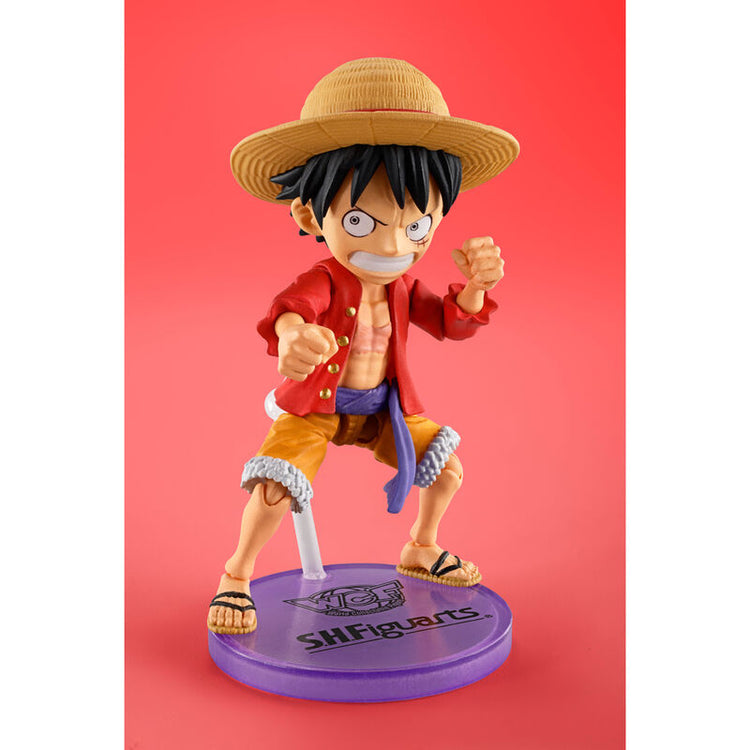 S.H. Figuarts Monkey D. Luffy World Collectable - Action Figure One Piece - TAMASHII NATIONS - Model Kit